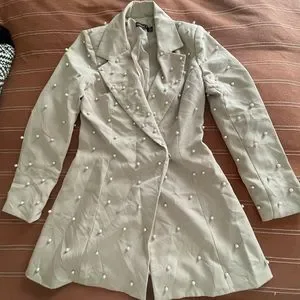 Petite Pearl Blazer Boohoo Petite Blazer Dress Dresses Plus Pearl